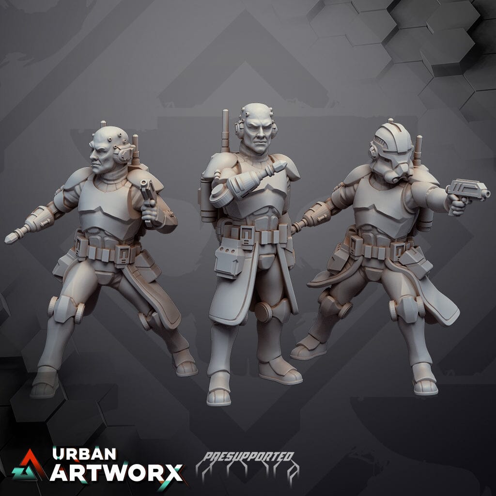 Skullforge Studios - The Cyborg Skullforge Studios The Cyborg Complete Set