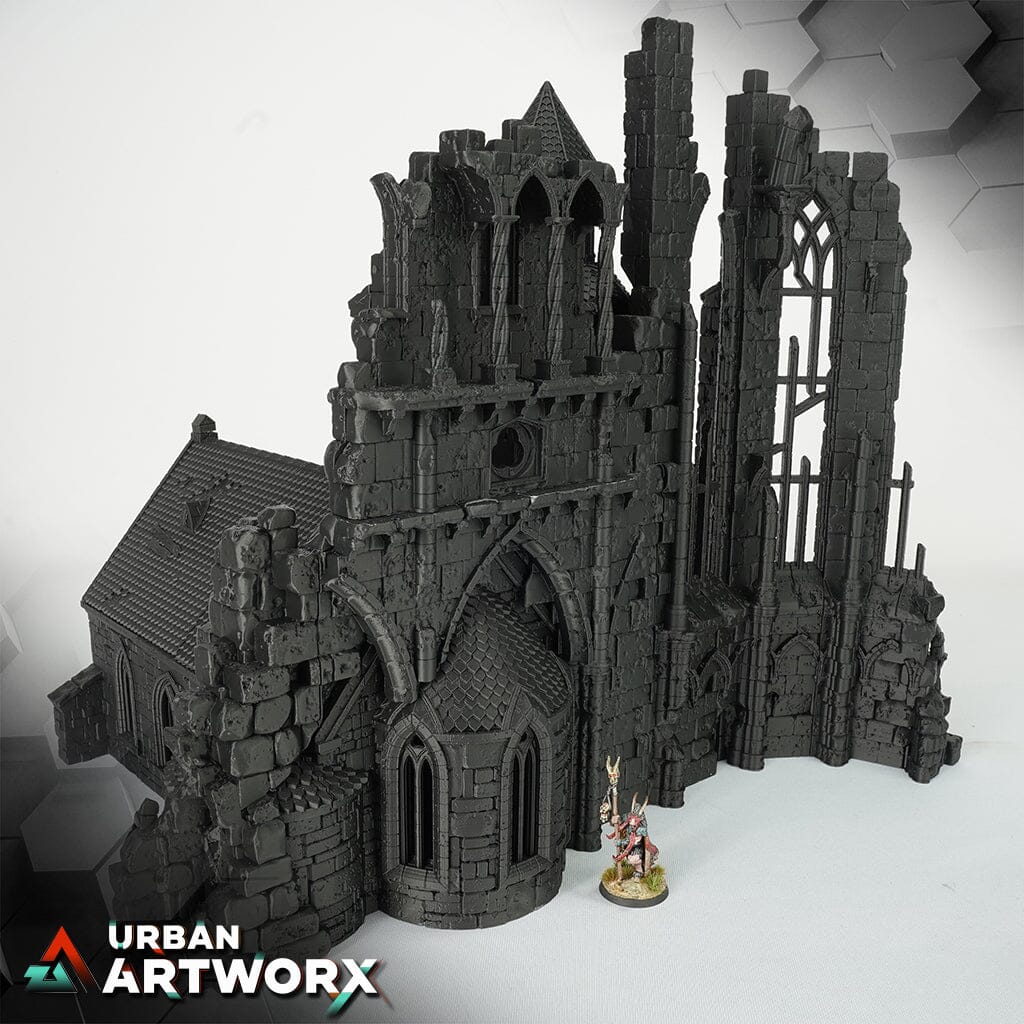 Tabletop Gelände - City of Tarok - Cathedrale Complete Set Black Scrolls Games