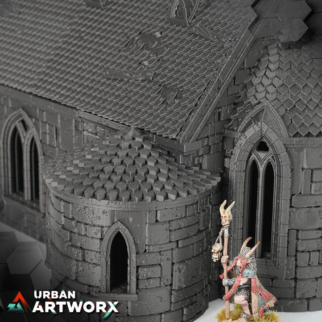 Tabletop Gelände - City of Tarok - Church Black Scrolls Games