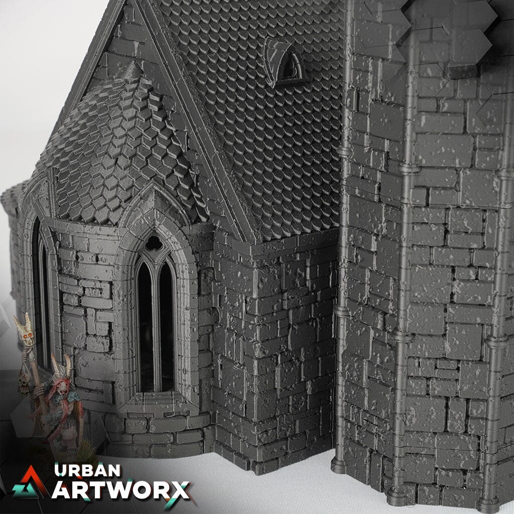 Tabletop Gelände - City of Tarok - Church Black Scrolls Games