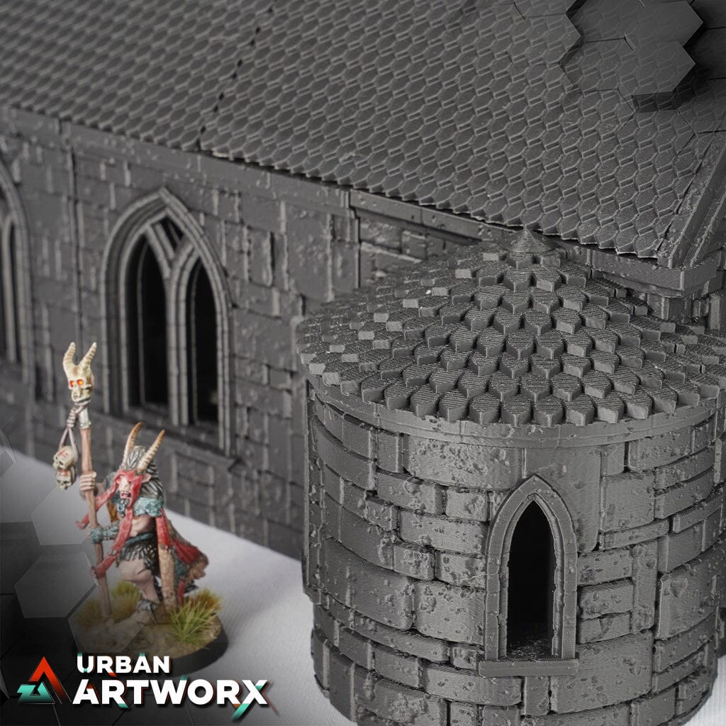 Tabletop Gelände - City of Tarok - Church Black Scrolls Games