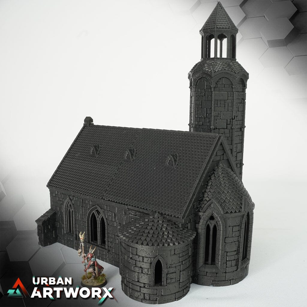 Tabletop Gelände - City of Tarok - Church Black Scrolls Games