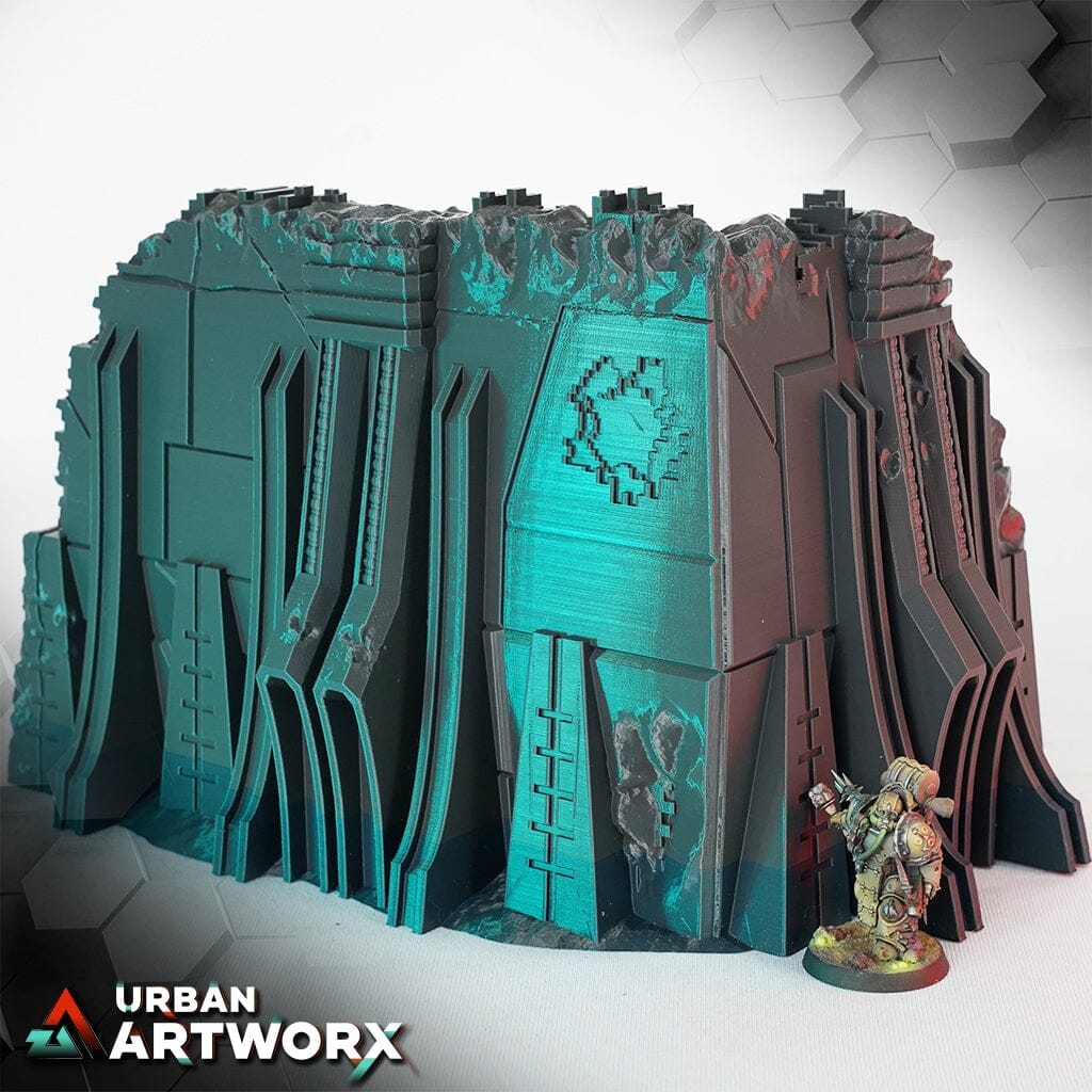 Tabletop Gelände - Sacrsumundus - Davonis Ancient Burial Site Sacrusmundus 2 Story Corner A