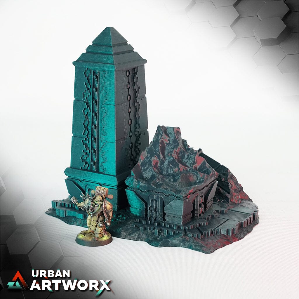 Tabletop Gelände - Sacrsumundus - Davonis Ancient Burial Site Sacrusmundus Tower A
