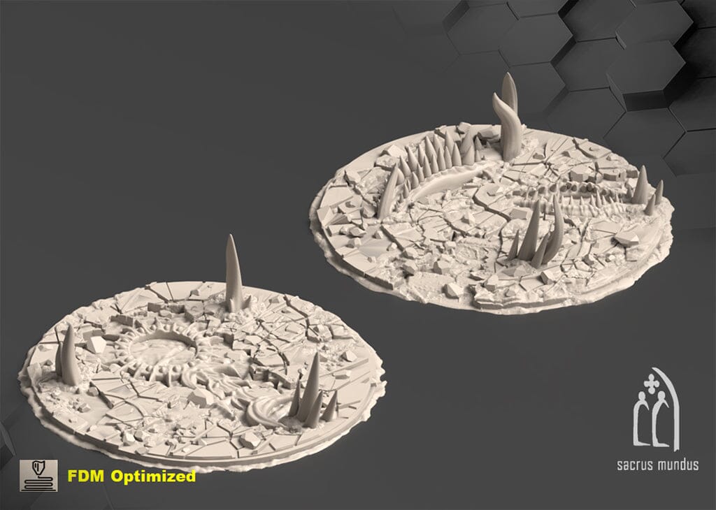 Tabletop Gelände - Sacrusmundus - Belkartam Corrupted Ancient World Sacrusmundus Corrupted Area A
