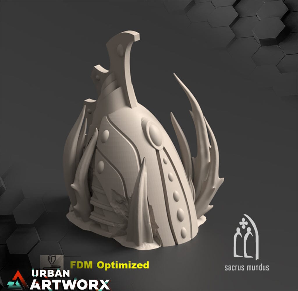 Tabletop Gelände - Sacrusmundus - Belkartam Corrupted Ancient World Sacrusmundus Helmet