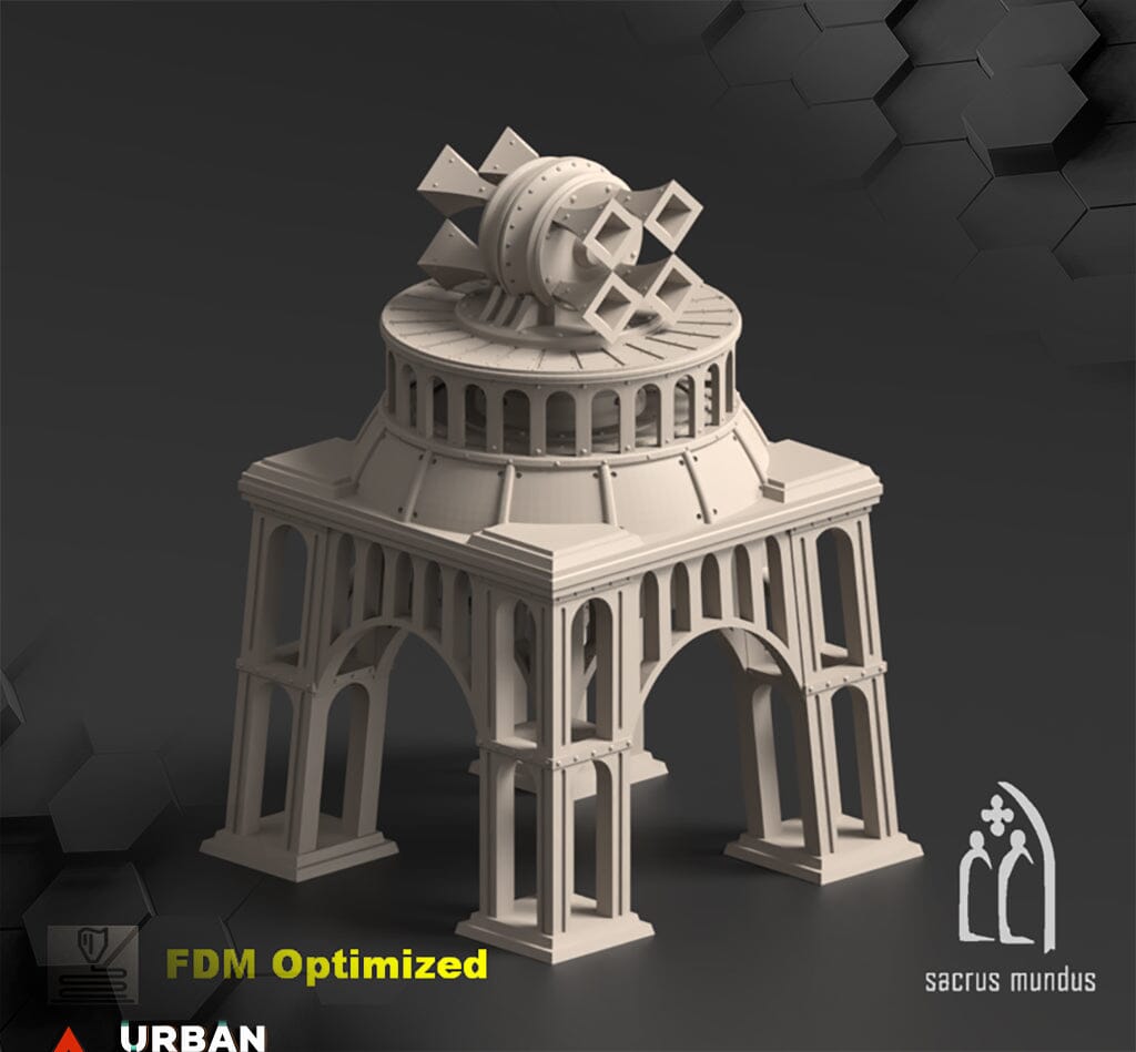 Tabletop Gelände - Sacrusmundus - Cognis Steam World Sacrusmundus Tower