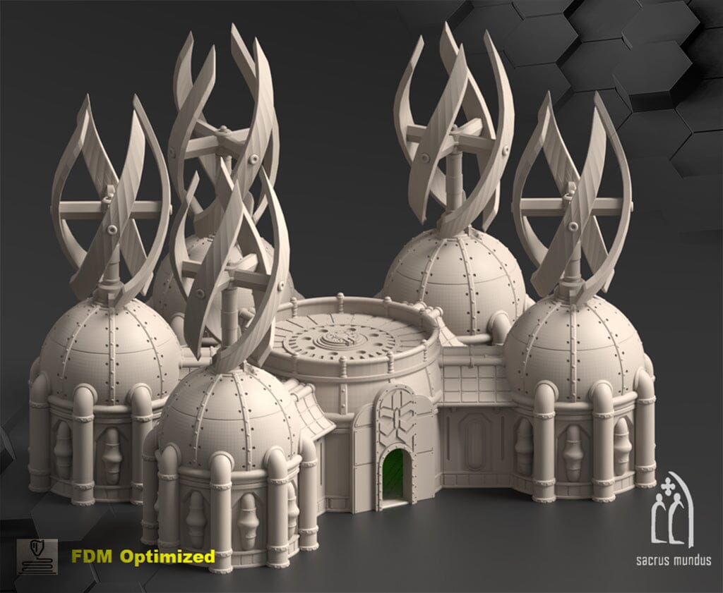 Tabletop Gelände - Sacrusmundus - Cognis Steam World Sacrusmundus Windmill