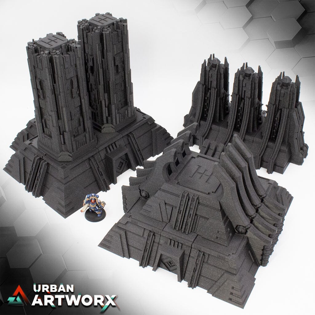 Tabletop Gelände - Sacrusmundus - Karnac The Tomb Planet Sacrusmundus Building Set