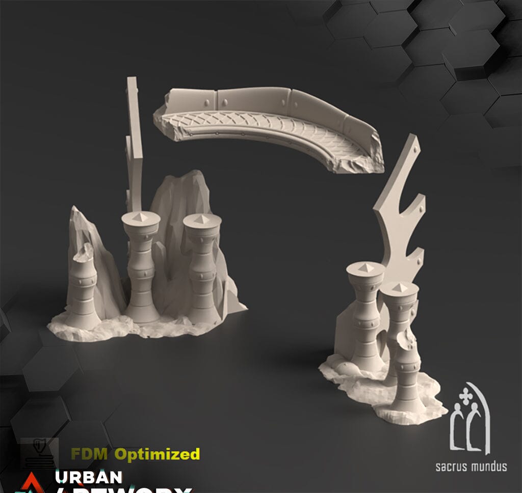 Tabletop Gelände - Sacrusmundus - Lyntrath Jungle Vestiges Sacrusmundus