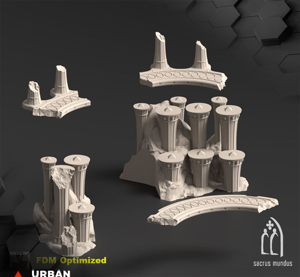 Tabletop Gelände - Sacrusmundus - Lyntrath Jungle Vestiges Sacrusmundus
