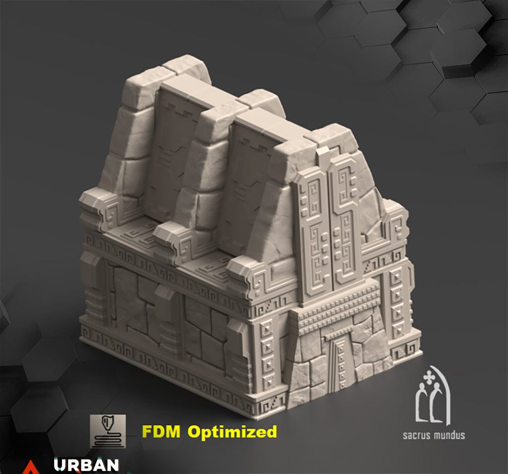 Tabletop Gelände - Sacrusmundus - Qorillaqta The Golden City Sacrusmundus Hab A