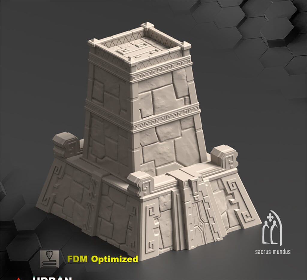 Tabletop Gelände - Sacrusmundus - Qorillaqta The Golden City Sacrusmundus Hab B