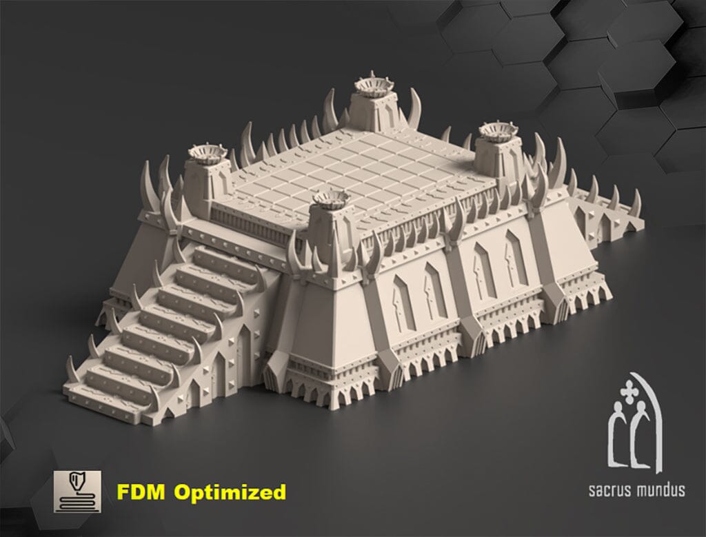 Tabletop Gelände - Sacrusmundus - Sanguis Crimson Anomaly Sacrusmundus Platform