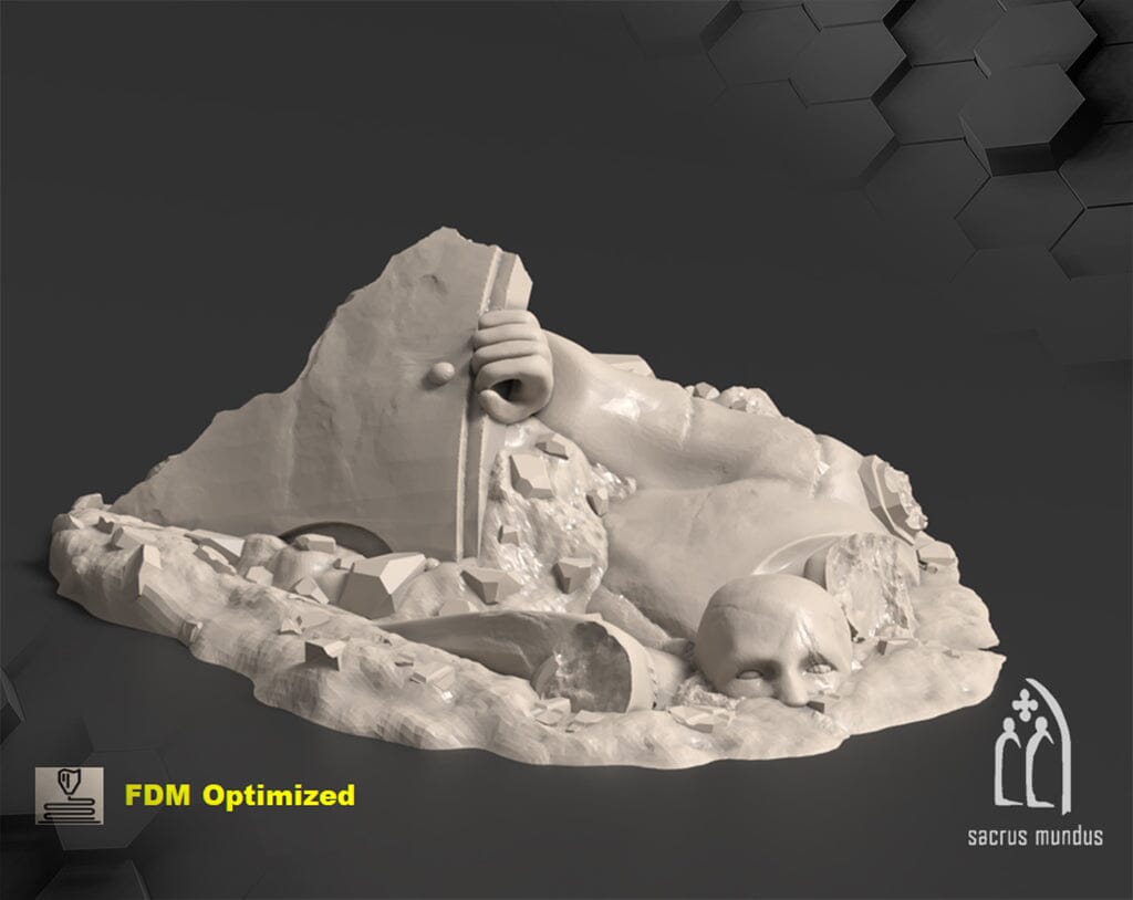 Tabletop Gelände - Sacrusmundus - The Desolation of Emerita Sacrusmundus Rubble