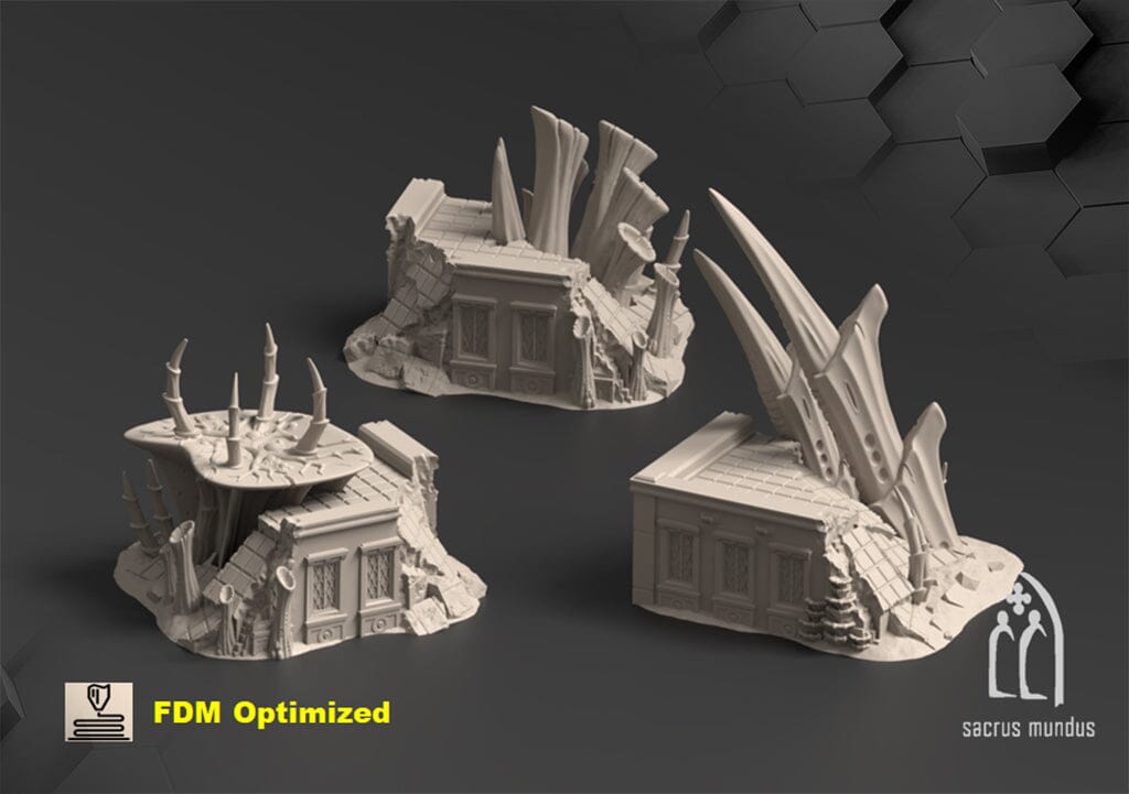 Tabletop Gelände - Sacrusmundus - Tulipa Evolved Infestation Sacrusmundus Building A