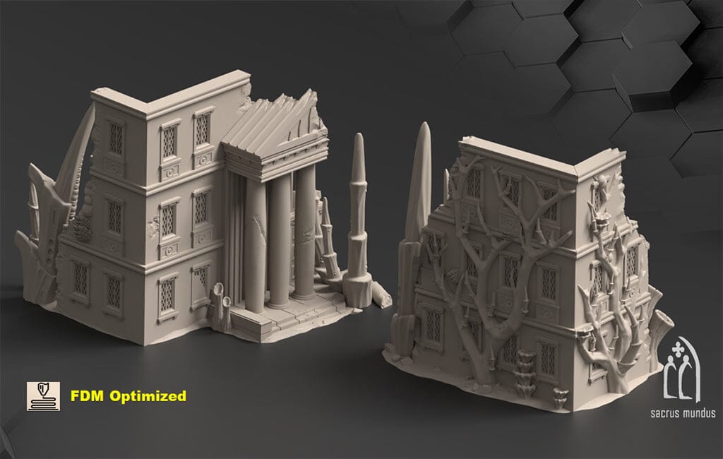 Tabletop Gelände - Sacrusmundus - Tulipa Evolved Infestation Sacrusmundus Building D