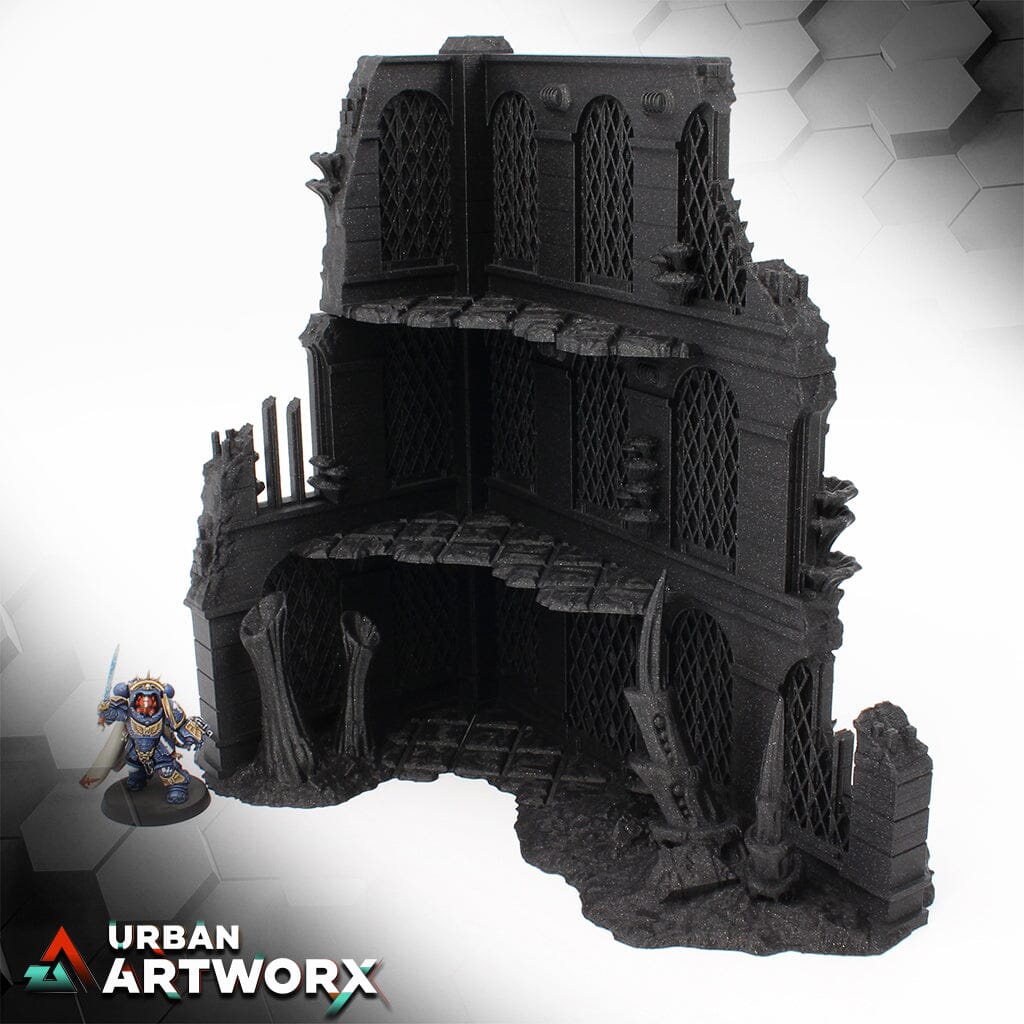 Tabletop Gelände - Sacrusmundus - Tulipa The Infested World Sacrusmundus 3 Story Ruins C