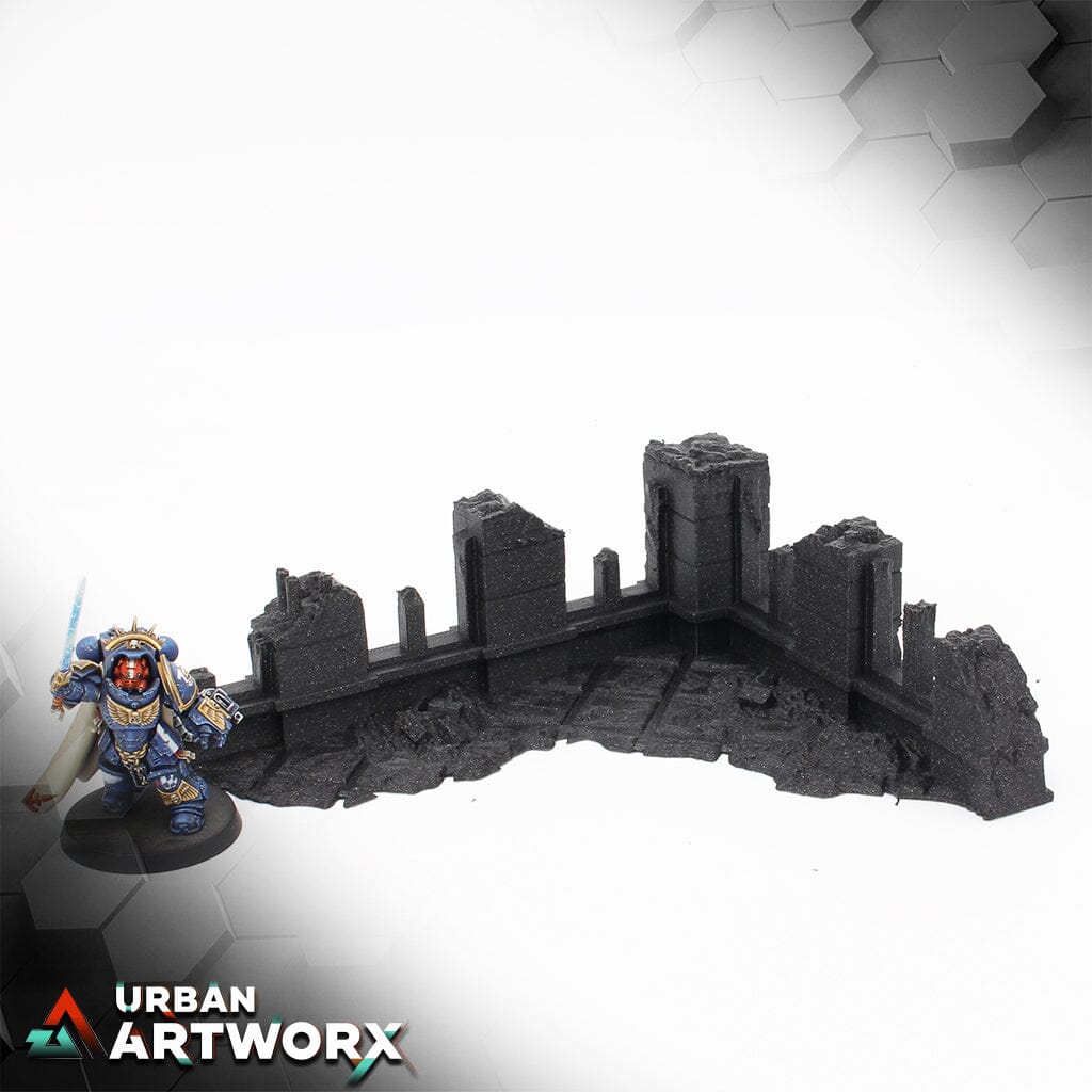 Tabletop Gelände - Sacrusmundus - Tulipa The Infested World Sacrusmundus Ground Ruins A