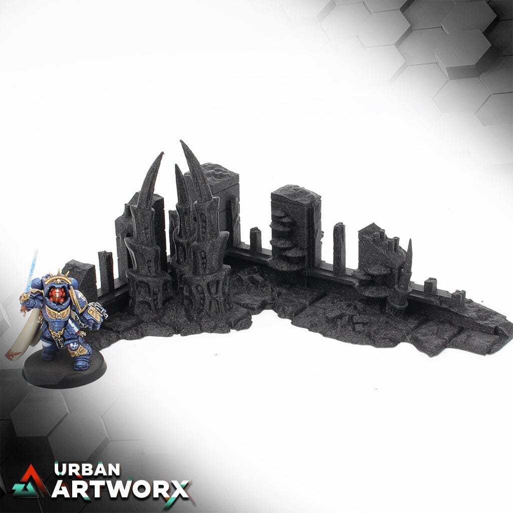 Tabletop Gelände - Sacrusmundus - Tulipa The Infested World Sacrusmundus Ground Ruins B