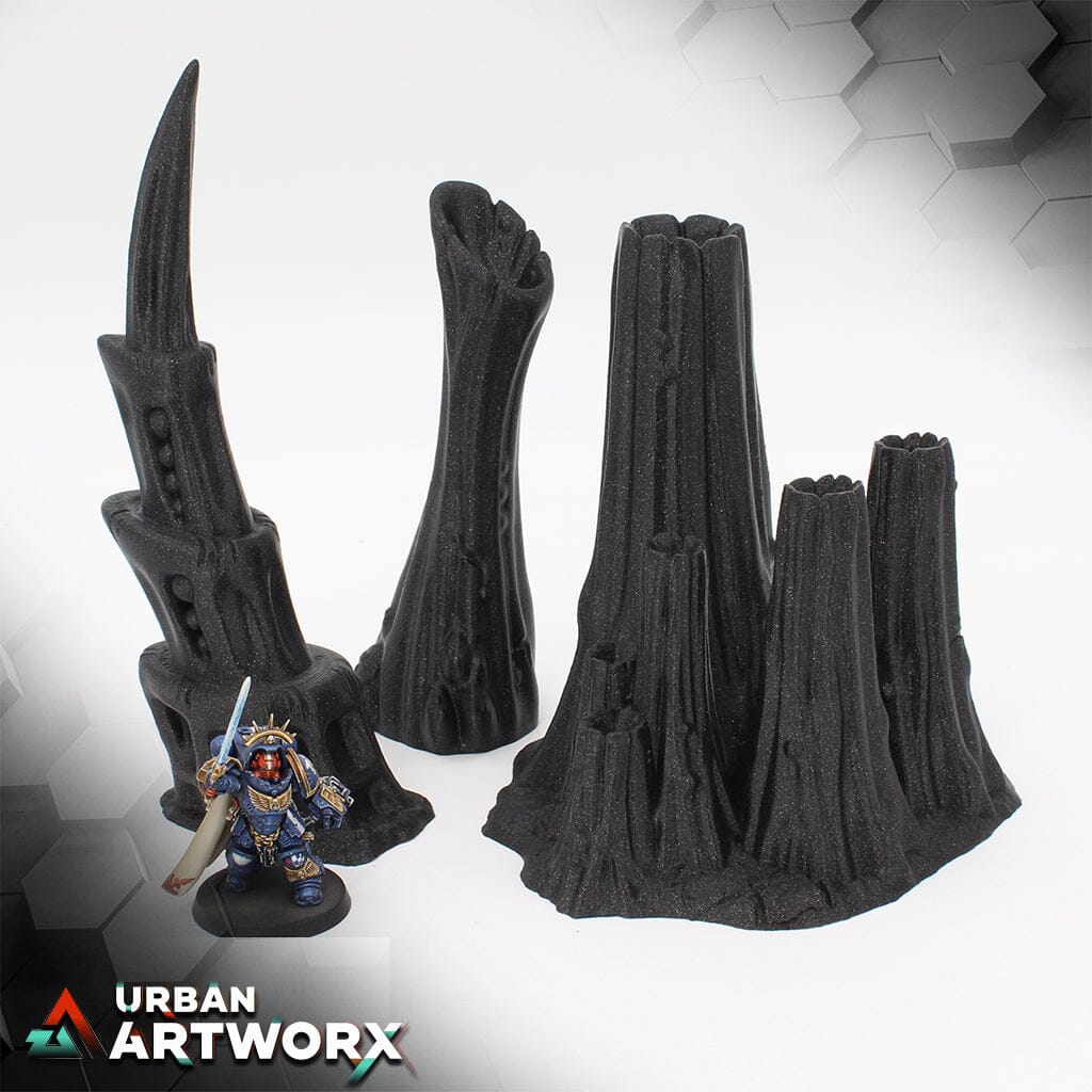 Tabletop Gelände - Sacrusmundus - Tulipa The Infested World Sacrusmundus Spore Vent Set Small (3)