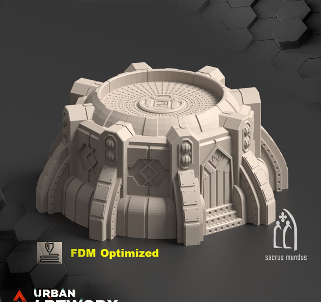 Tabletop Gelände - Sacrusmundus - Vatar XI Mining Complex Sacrusmundus Outpost