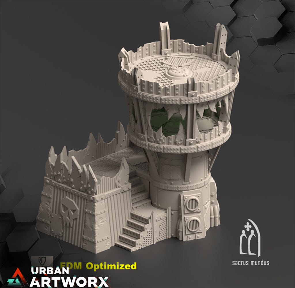 Tabletop Gelände - Sacrusmundus - Warpzel-1A. Orc Space Program Sacrusmundus Mission Control