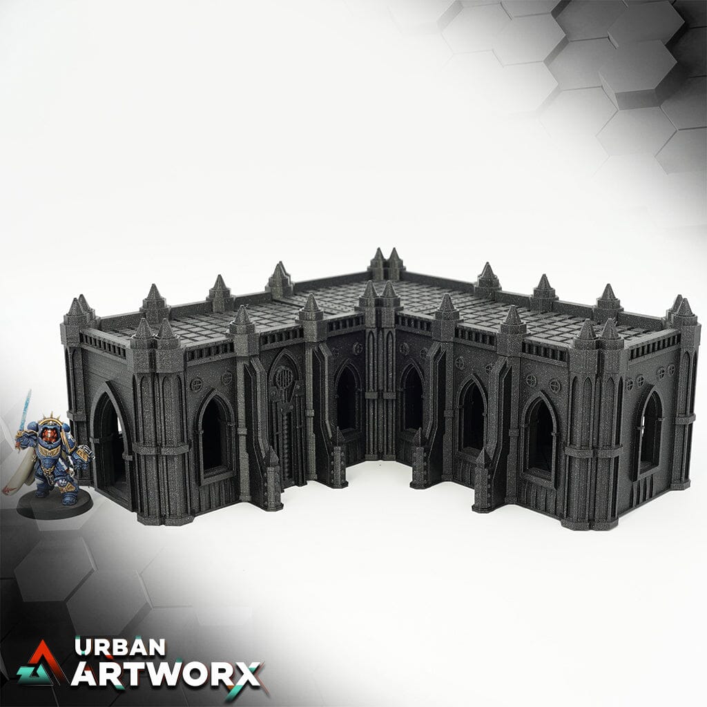 Tabletop Gelände - Sacrusmunuds - Augusta The Holy City Sacrusmundus Hab Block 1 Story A