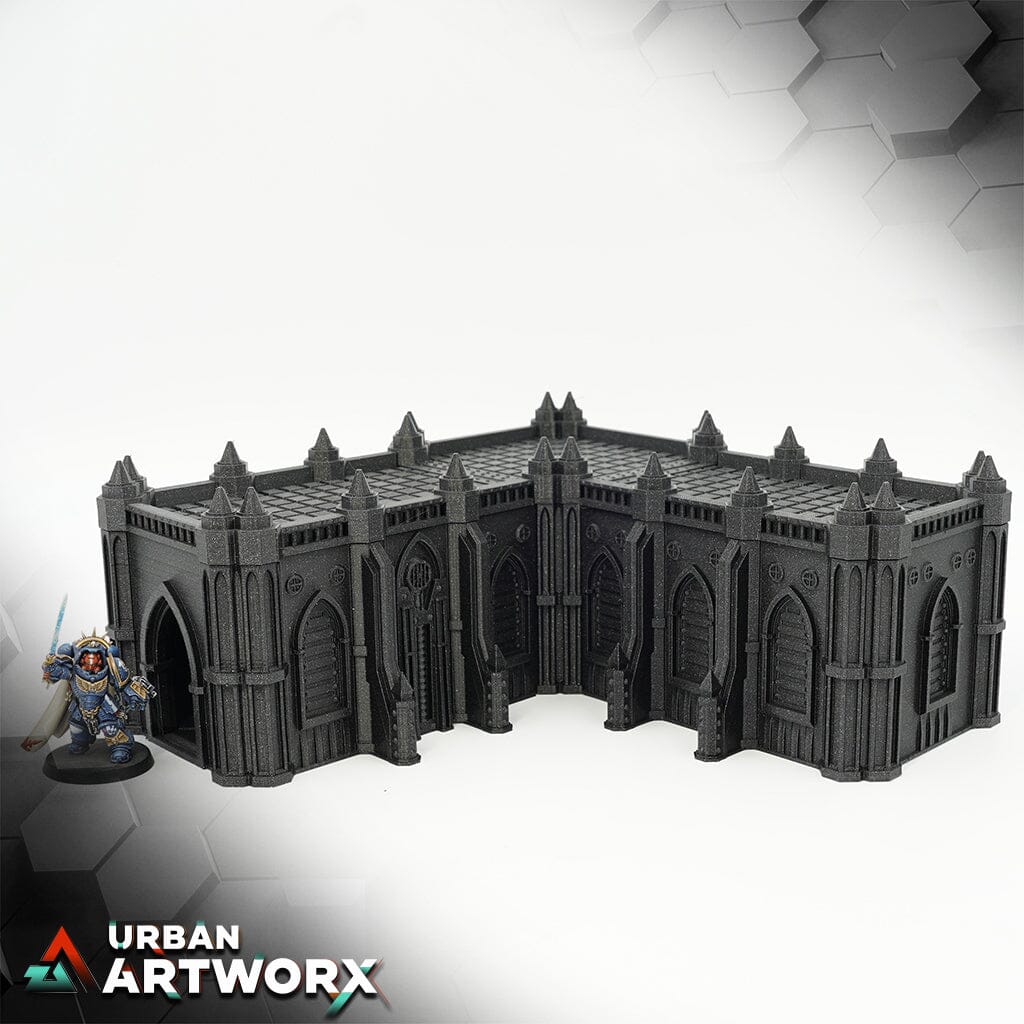 Tabletop Gelände - Sacrusmunuds - Augusta The Holy City Sacrusmundus Hab Block 1 Story B