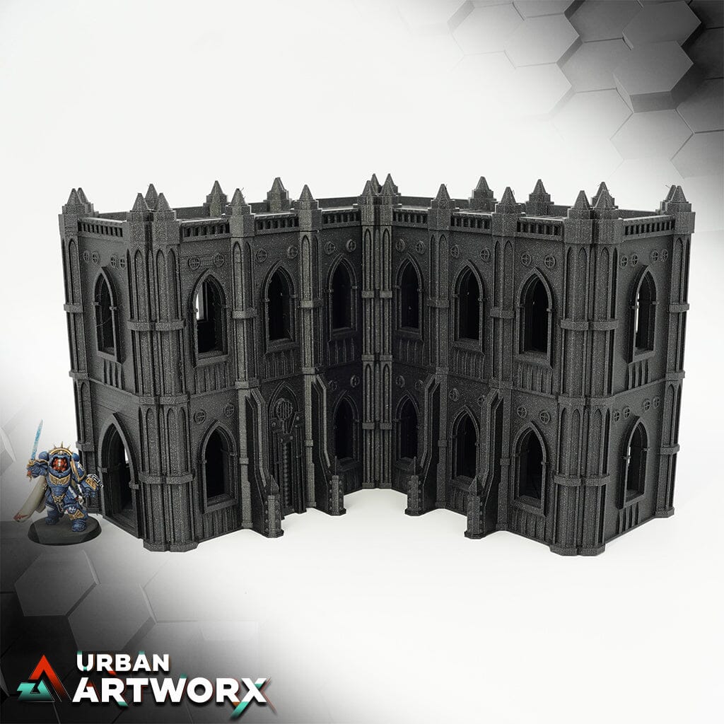 Tabletop Gelände - Sacrusmunuds - Augusta The Holy City Sacrusmundus Hab Block 2 Story A