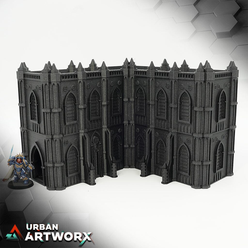 Tabletop Gelände - Sacrusmunuds - Augusta The Holy City Sacrusmundus Hab Block 2 Story B