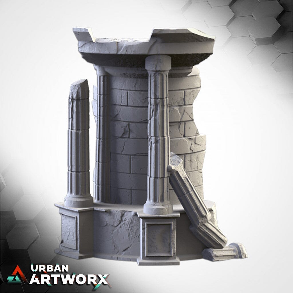 Tabletop Gelände - Txarli Factory - Classic Temples Txarli Factory Circle 2