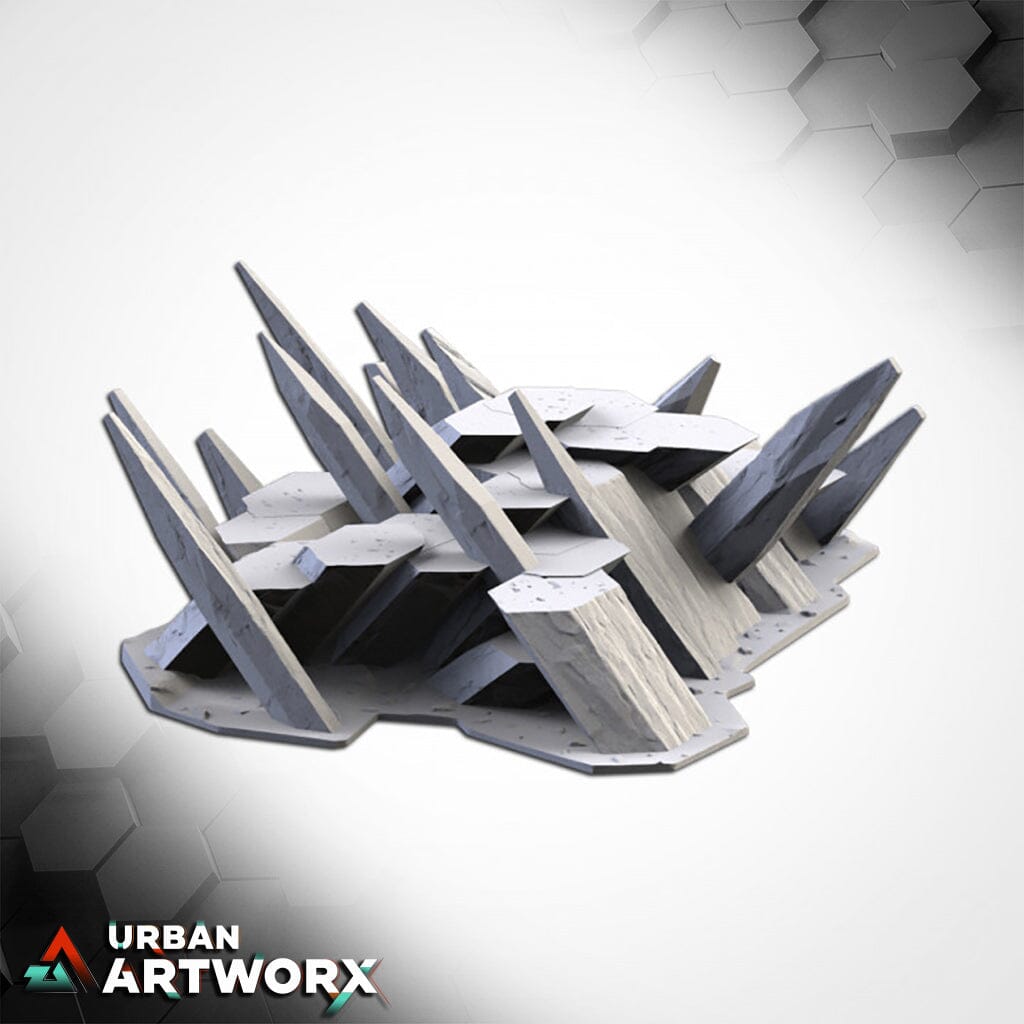 Tabletop Gelände - Txarli Factory - Crystal Spikes Txarli Factory Crystal 5