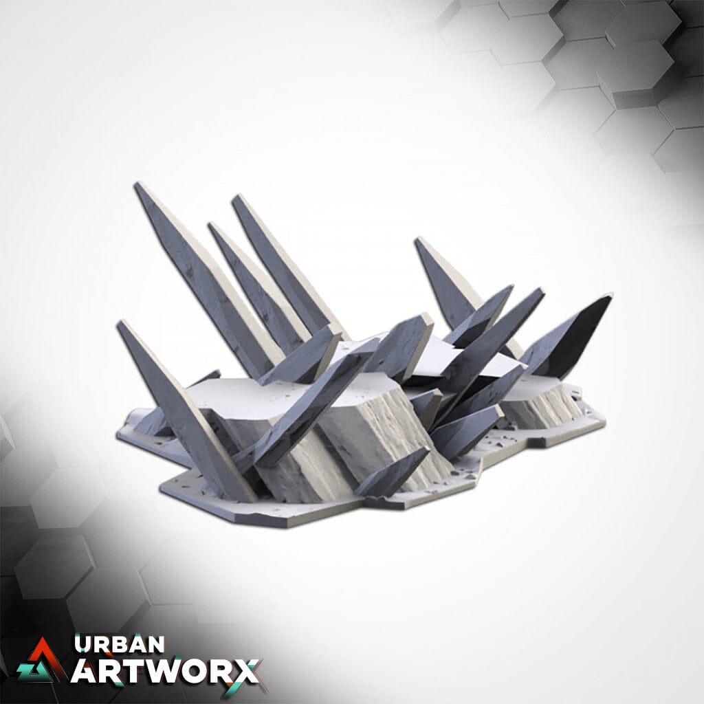 Tabletop Gelände - Txarli Factory - Crystal Spikes Txarli Factory Crystal 7