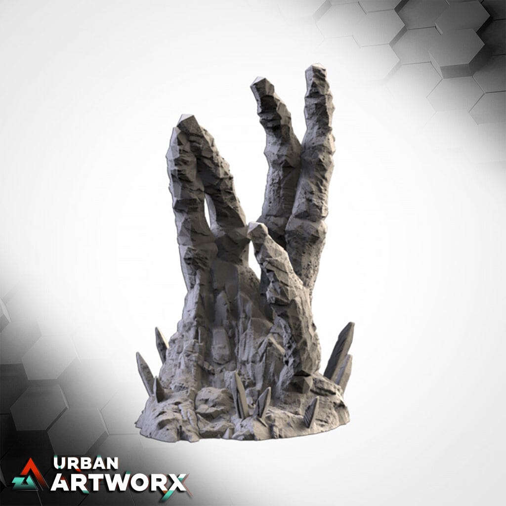 Tabletop Gelände - Txarli Factory - Cursed Ground Txarli Factory Hand 1