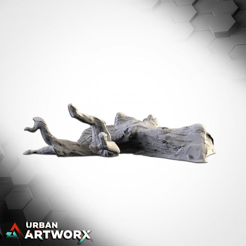 Tabletop Gelände - Txarli Factory - Dead Trees Txarli Factory Fallen Tree 1