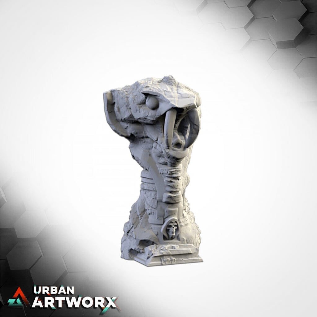 Tabletop Gelände - Txarli Factory - Death Valley Txarli Factory Statue Cobra 1