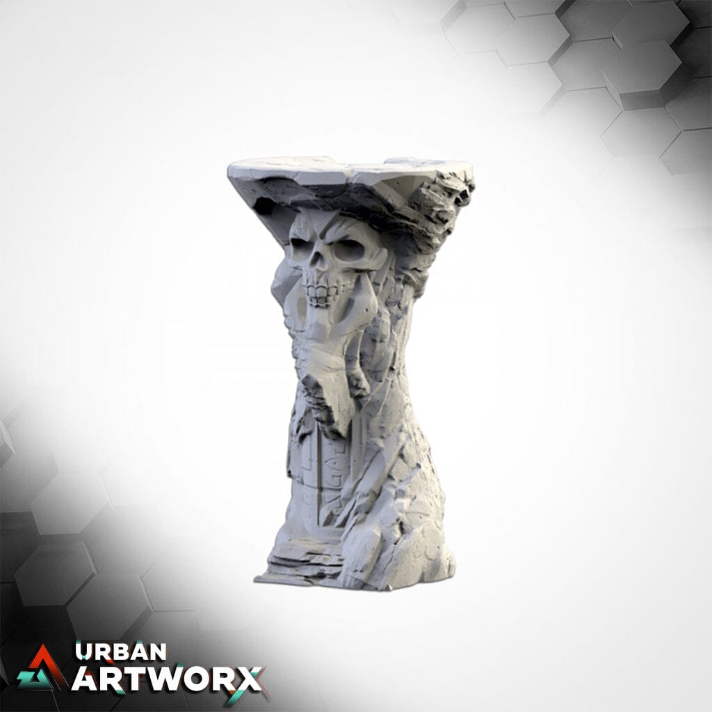 Tabletop Gelände - Txarli Factory - Death Valley Txarli Factory Statue Skull 3