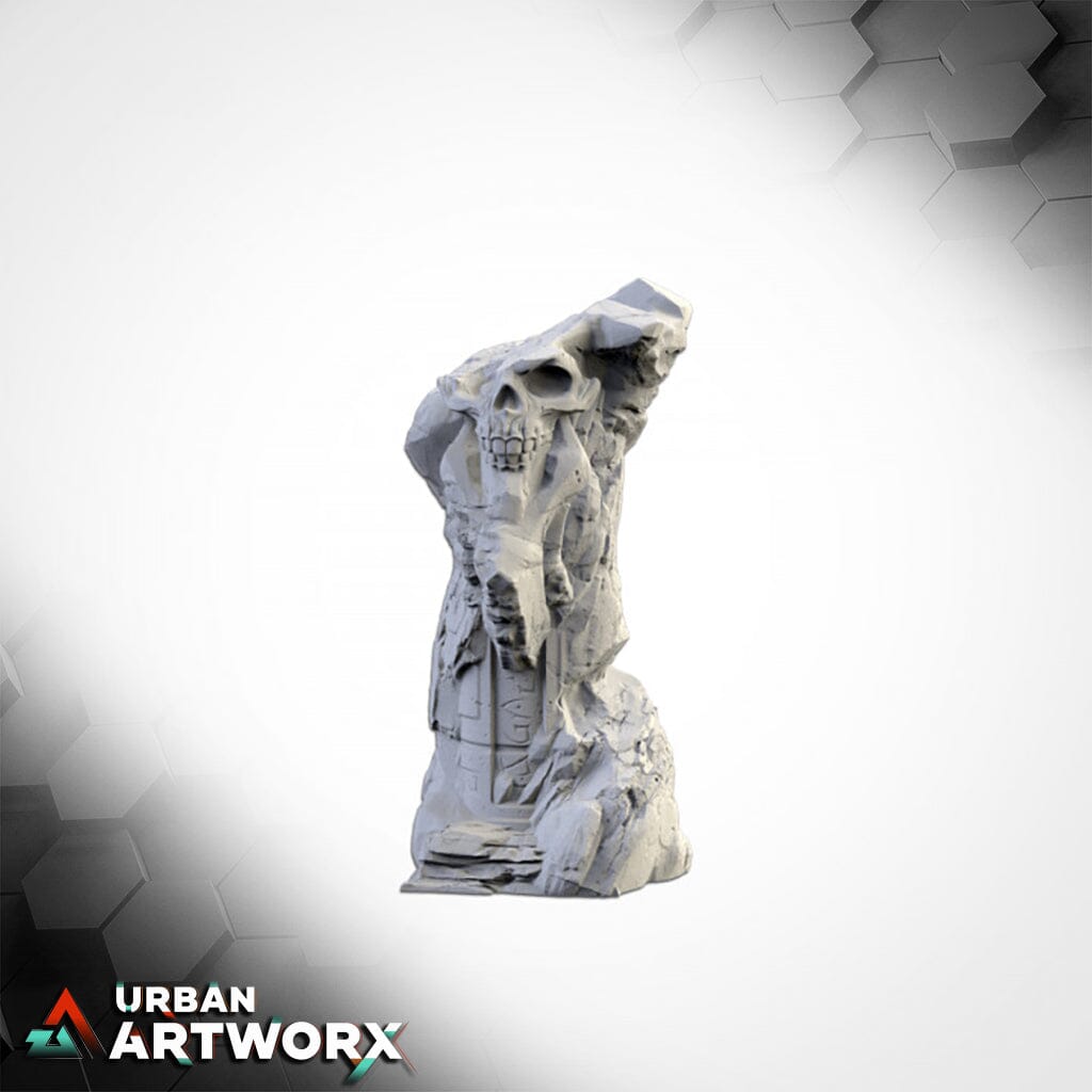 Tabletop Gelände - Txarli Factory - Death Valley Txarli Factory Statue Skull 4