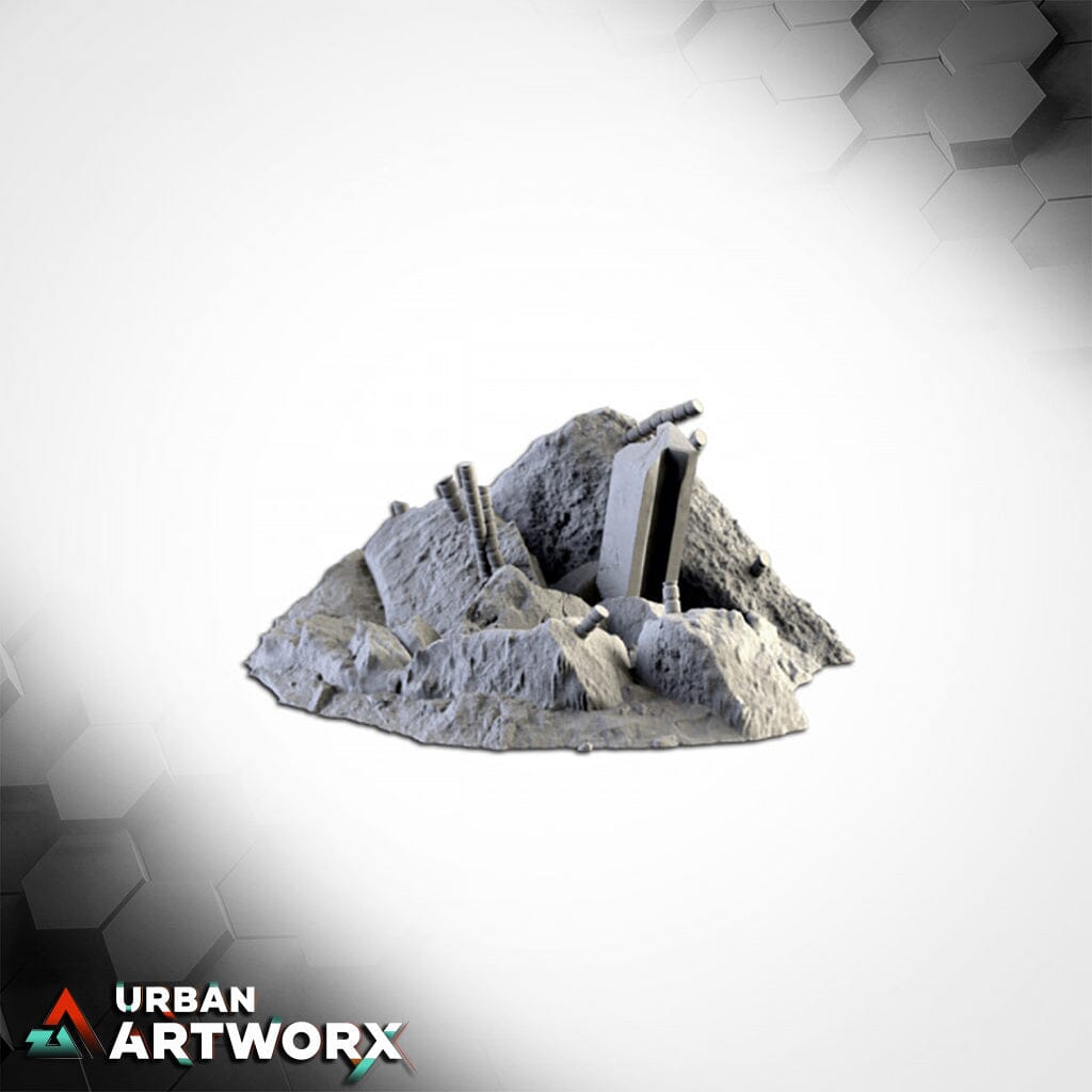 Tabletop Gelände - Txarli Factory -Debris Txarli Factory