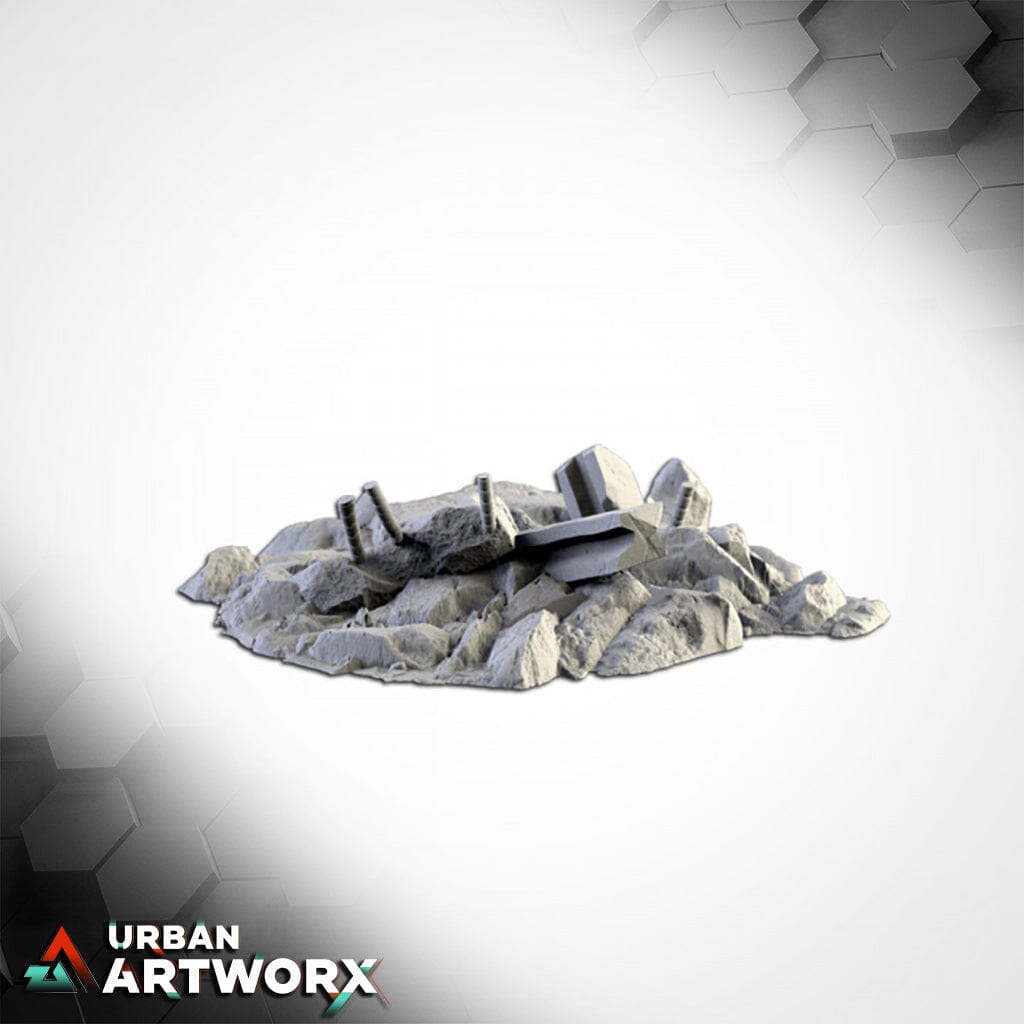 Tabletop Gelände - Txarli Factory -Debris Txarli Factory