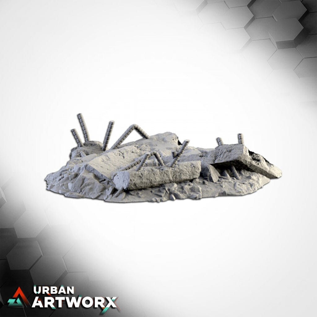 Tabletop Gelände - Txarli Factory -Debris Txarli Factory