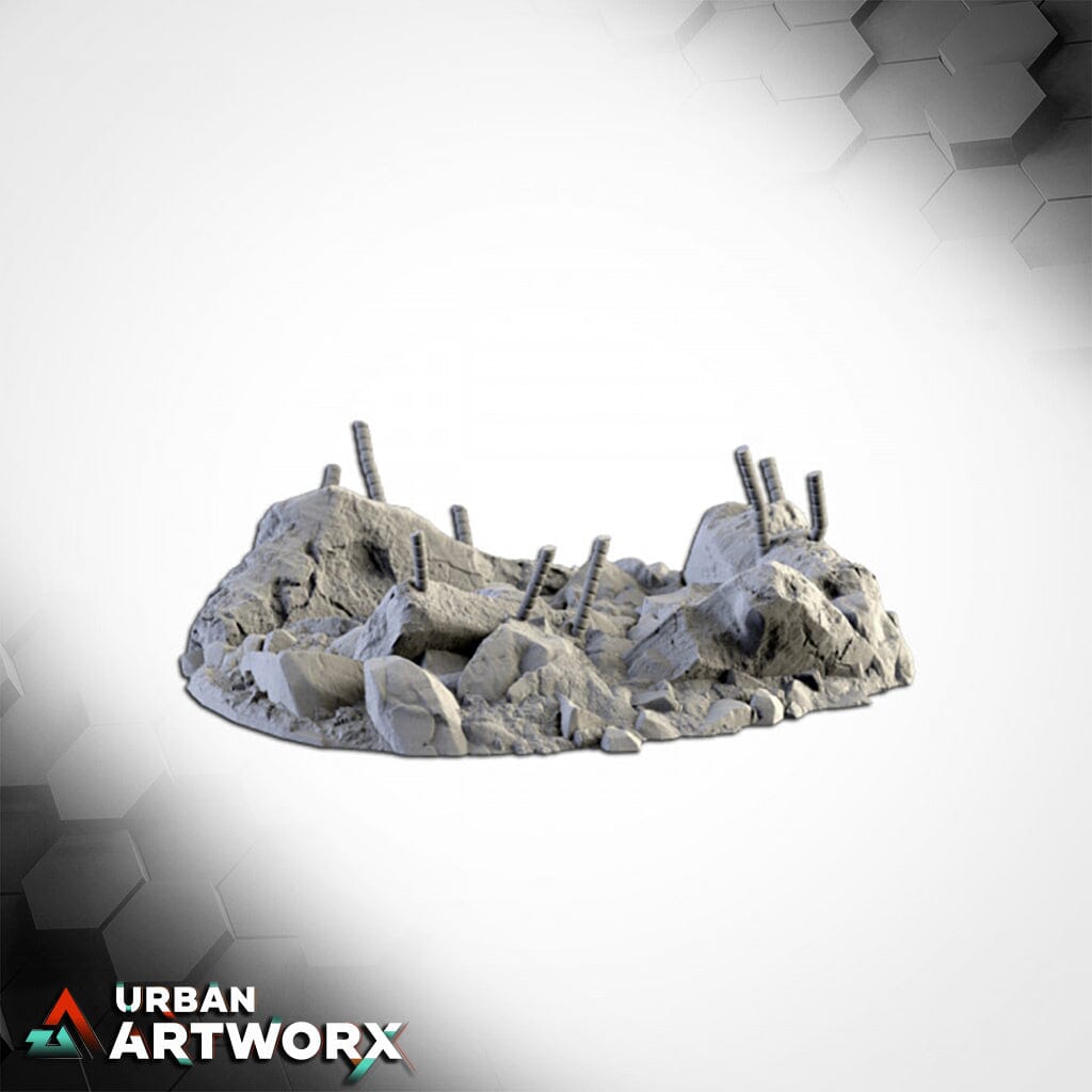 Tabletop Gelände - Txarli Factory -Debris Txarli Factory