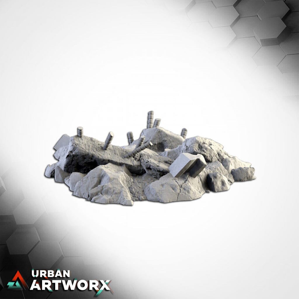 Tabletop Gelände - Txarli Factory -Debris Txarli Factory