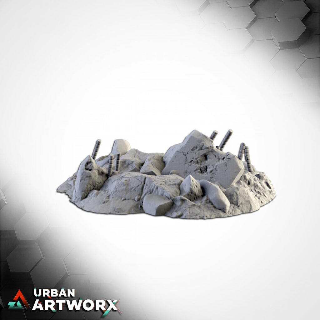 Tabletop Gelände - Txarli Factory -Debris Txarli Factory