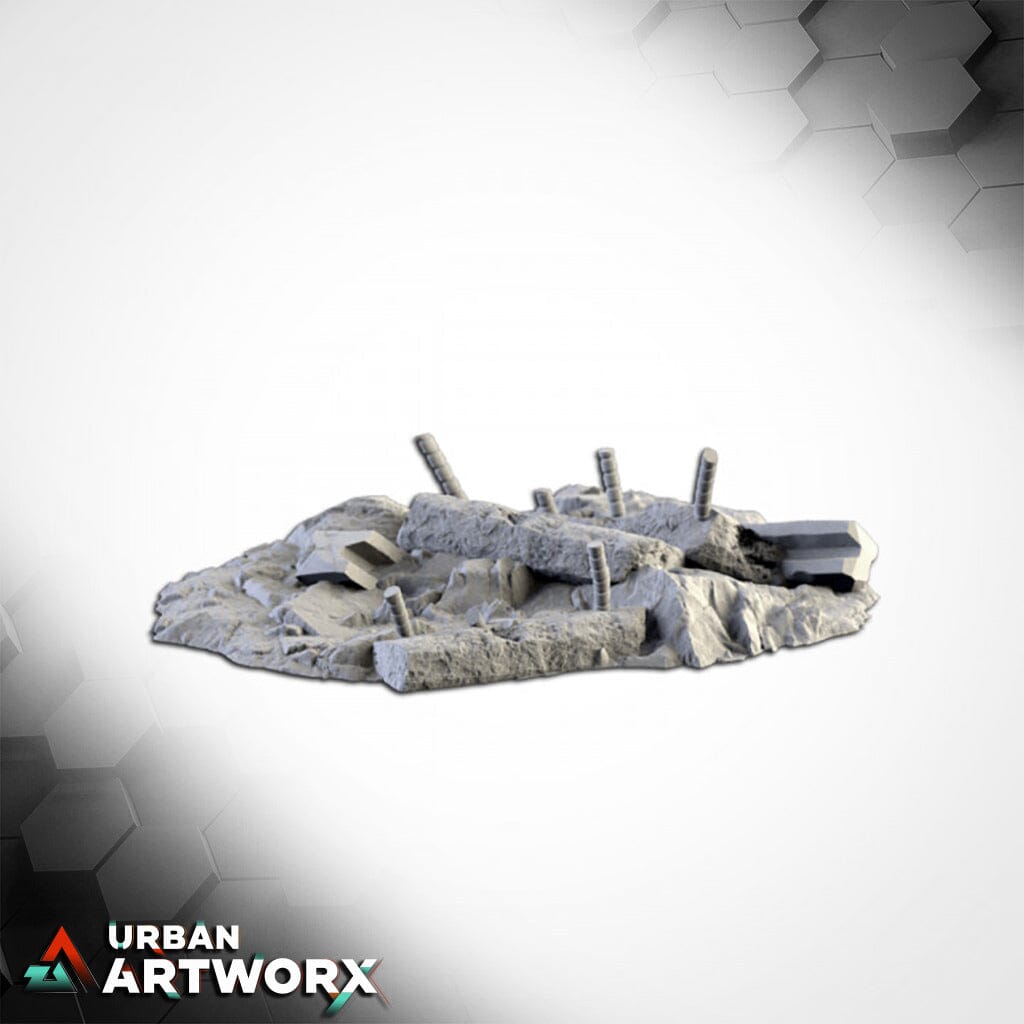 Tabletop Gelände - Txarli Factory -Debris Txarli Factory