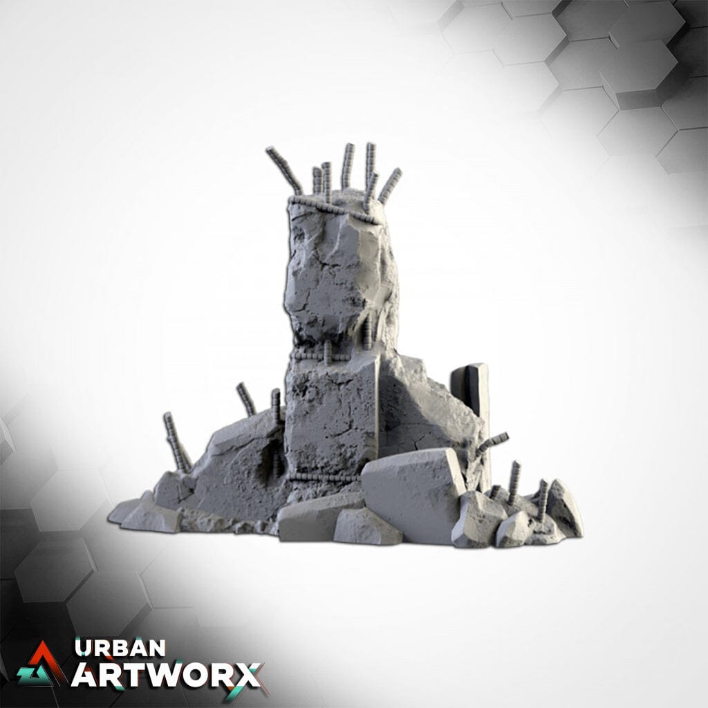 Tabletop Gelände - Txarli Factory -Debris Txarli Factory