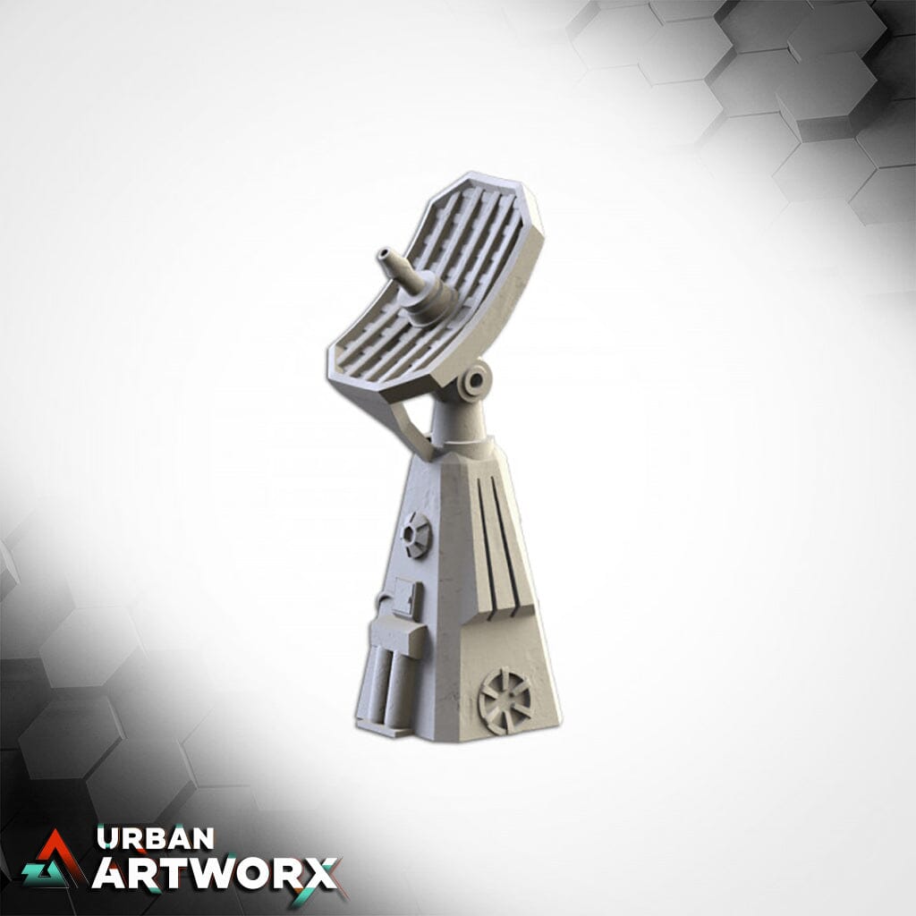 Tabletop Gelände - Txarli Factory - Desert Buildings 1 Txarli Factory Antenna