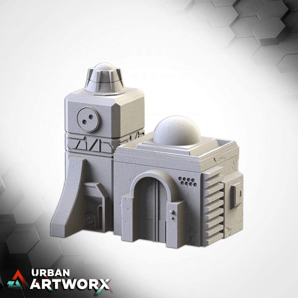 Tabletop Gelände - Txarli Factory - Desert Buildings 1 Txarli Factory Building 5