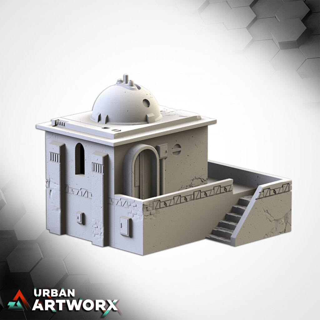 Tabletop Gelände - Txarli Factory - Desert Buildings 1 Txarli Factory Building 6